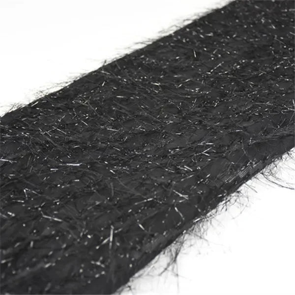 Spring And Summer Simplicity - Feather Tassel Chiffon Jacquard Clothing Fabric Graduation Design DIY Fashion Dress Fabric