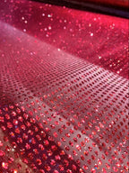 نقاط بولكا لامعة، ختم ذهبي ساخن، قماش شبكي لامع، فستان رسمي، بدلة أداء، ديكور خلفية، قماش