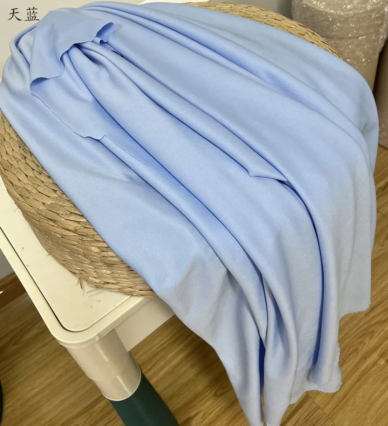 Orange Yellow Gold Coffee Milk Silk Stretch Fabric Roll Width 150cm for Wedding Home Decor Backdrop Drape Goblet Garment