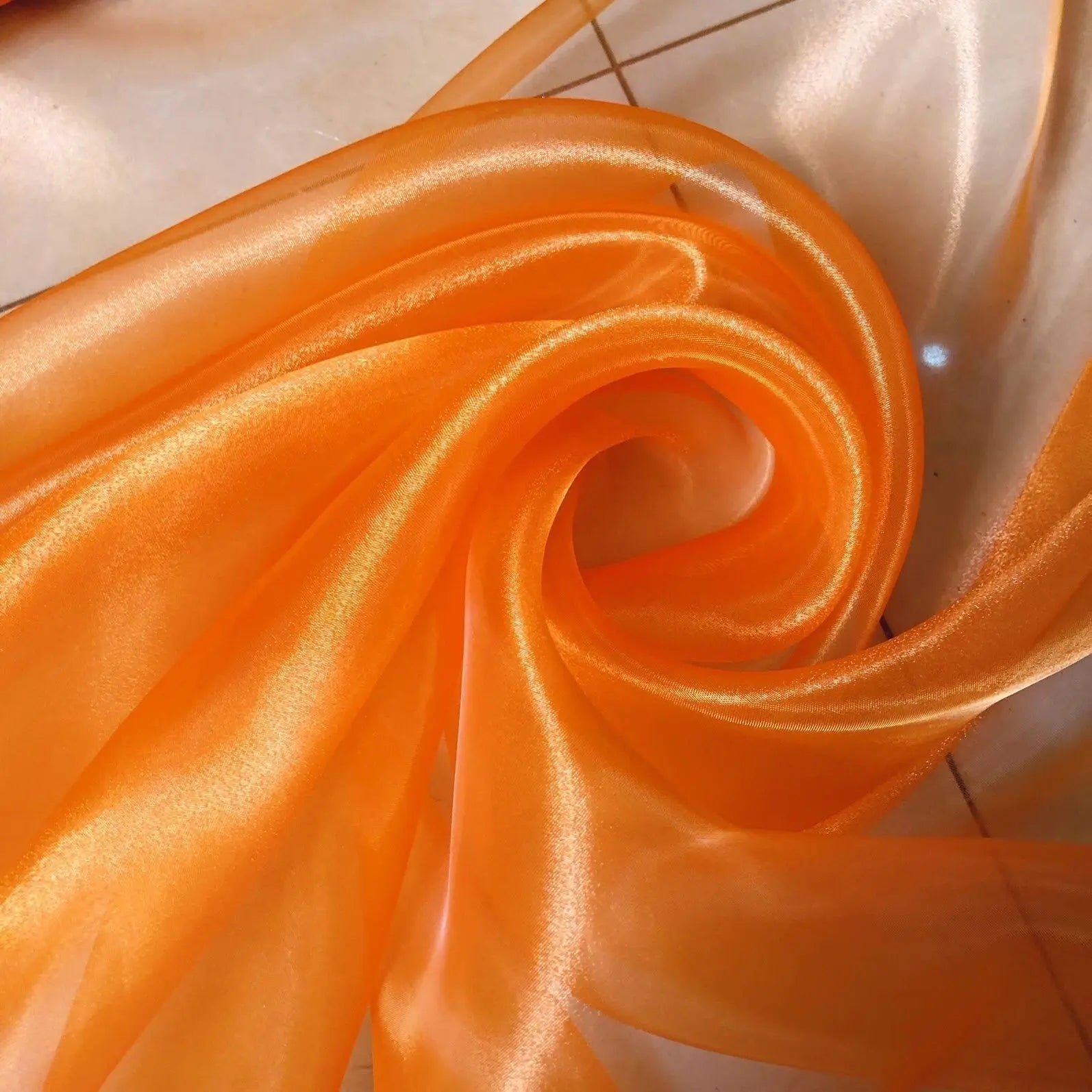 Crystal Organza Fabric Suitable For Wedding Dresses Formal Gowns Party Decorations And Background Designs