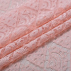 Factory Direct Sales 2025 Spring And Summer New Lace Bra Women's Dress Wedding Dress Nylon Elastic Geometric Lace Fabric