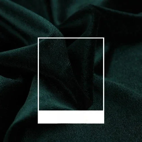 High Quality Velvet Solid Color Elastic Fabric - Luxurious Material 150cm