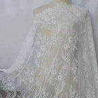 Lace fabric suitable for wedding dresses formal gowns DIY clothing and light formal wear decoration