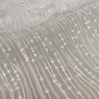 Exquisite Sequin Embroidered Water-Soluble Mesh - Wedding Dress Lace