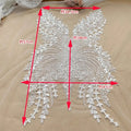 Sequin Beaded Embroidery Lace - Luxury for Bridal Dresses & Accessories