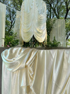 Soft Lustrous Satin Fabric - Wedding Dress Bridesmaid Material