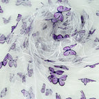 3D Butterfly Sheer Tulle - Wedding Dress & Evening Gown Handmade Decor