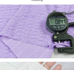 Tela elástica de felpa bordada con burbujas y textura 3D con volantes para vestidos de bebé, ropa de mujer y costura DIY.