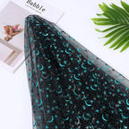 Green Star And Moon Yarn Bronzing Mesh Dress Childrens Clothing Accessories Flower Valentine's Day Gift Box Background Clothing