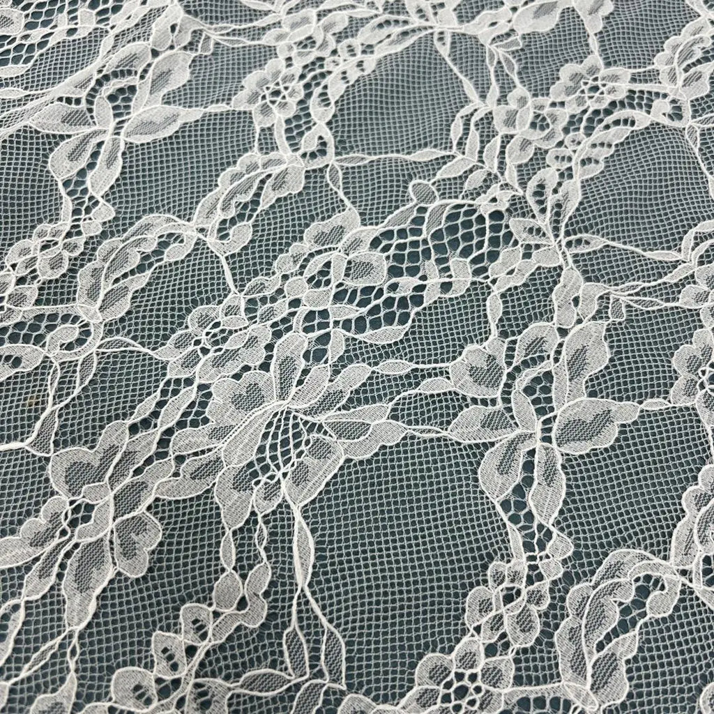 قماش دانتيل بيج أنيق فائق النحافة لفستان الزفاف ونصف التنورة (بطول 3 أمتار)