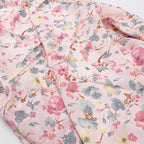 قماش قطني كتان مطبوع بنمط زهور فنية مرسومة بالزيت لخياطة غطاء الطاولة والستائر والديكور الداخلي