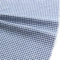 Small Gingham Check Cotton Fabric - 2mm Grid for Doll Clothes & Home Textiles