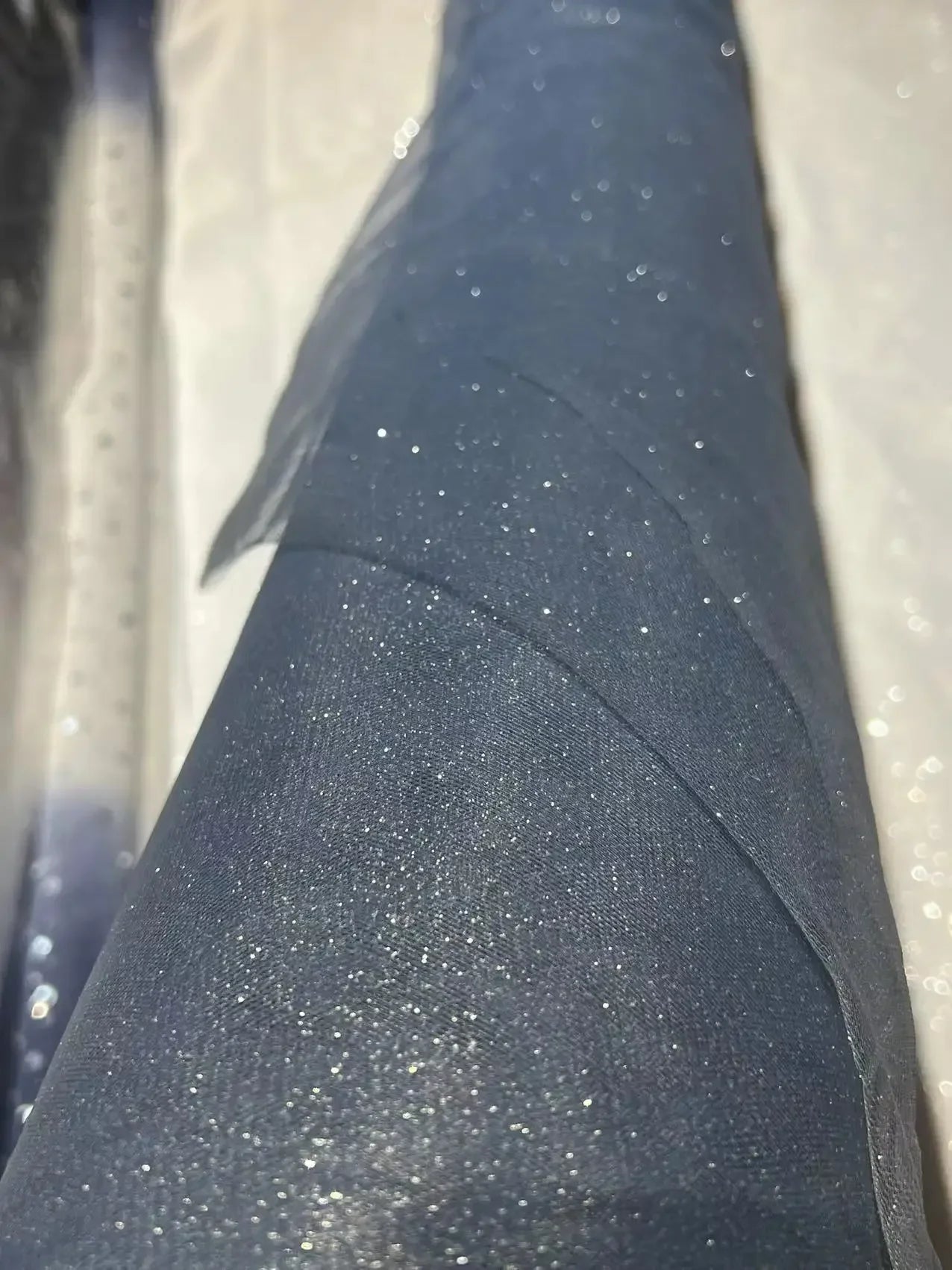 Solid Color Soft Mesh Powder Spraying Gold Sewing Headband Fluffy Skirt Evening Dress DIY Scene Decoration Mesh