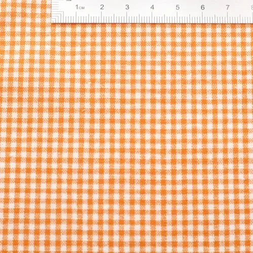 Multi-color 2mm small grid cotton fabric sewing doll clothing dress home textile tablecloth Head accessories fabric