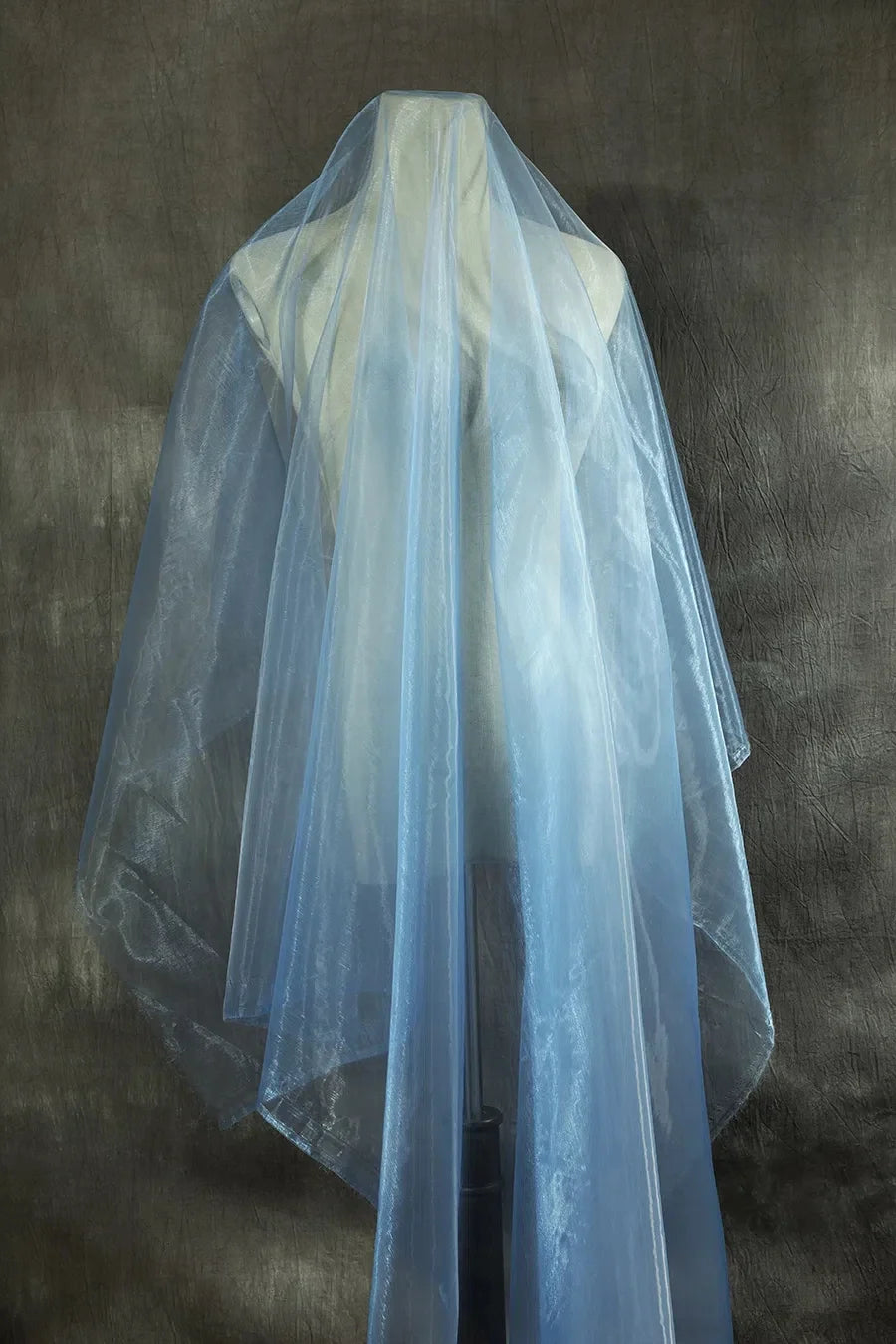 Iridescent Gradient Organza Mesh Fabric - Fairy Gold Sheer Material 150cm