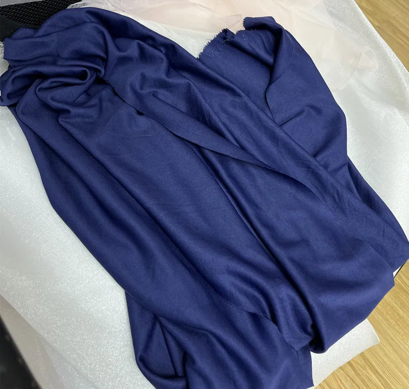 Orange Yellow Gold Coffee Milk Silk Stretch Fabric Roll Width 150cm for Wedding Home Decor Backdrop Drape Goblet Garment