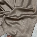 Soft and skin-friendly turtle-patterned jacquard acetate fabric suitable for wedding dresses formal gowns and handmade DIY