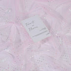 New Stamping Mesh Fabric Internet Celebrity Photo Background Mesh Decoration Dream Children Clothing Fabric Breathable And Soft