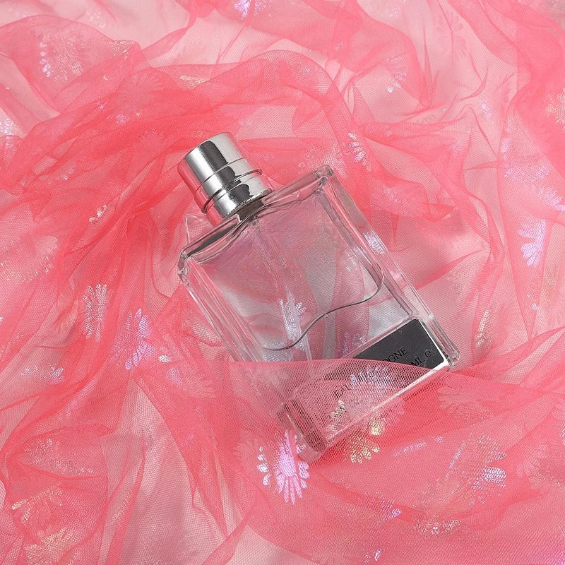 The Iridescent Little Daisy Fabric Is Made Of Soft Netting And Is Suitable For Children's Clothing Dresses And Headwear