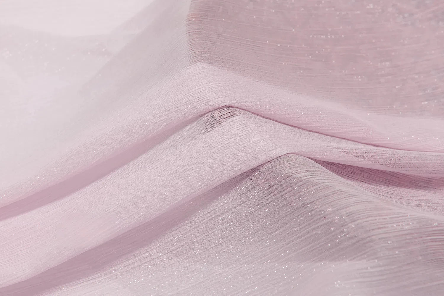 Tela de gasa plisada brillante y arrugada de seda plateada, crepé brillante para Hanfu, camisa de manga larga, falda, escenario, Lolita, ropa DIY