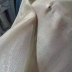 مادة خيوط ساتان عاكسة مطرزة باللؤلؤ ثلاثي الأبعاد عالية الكثافة لخياطة ملابس لوليتا وقماش فستان الزفاف