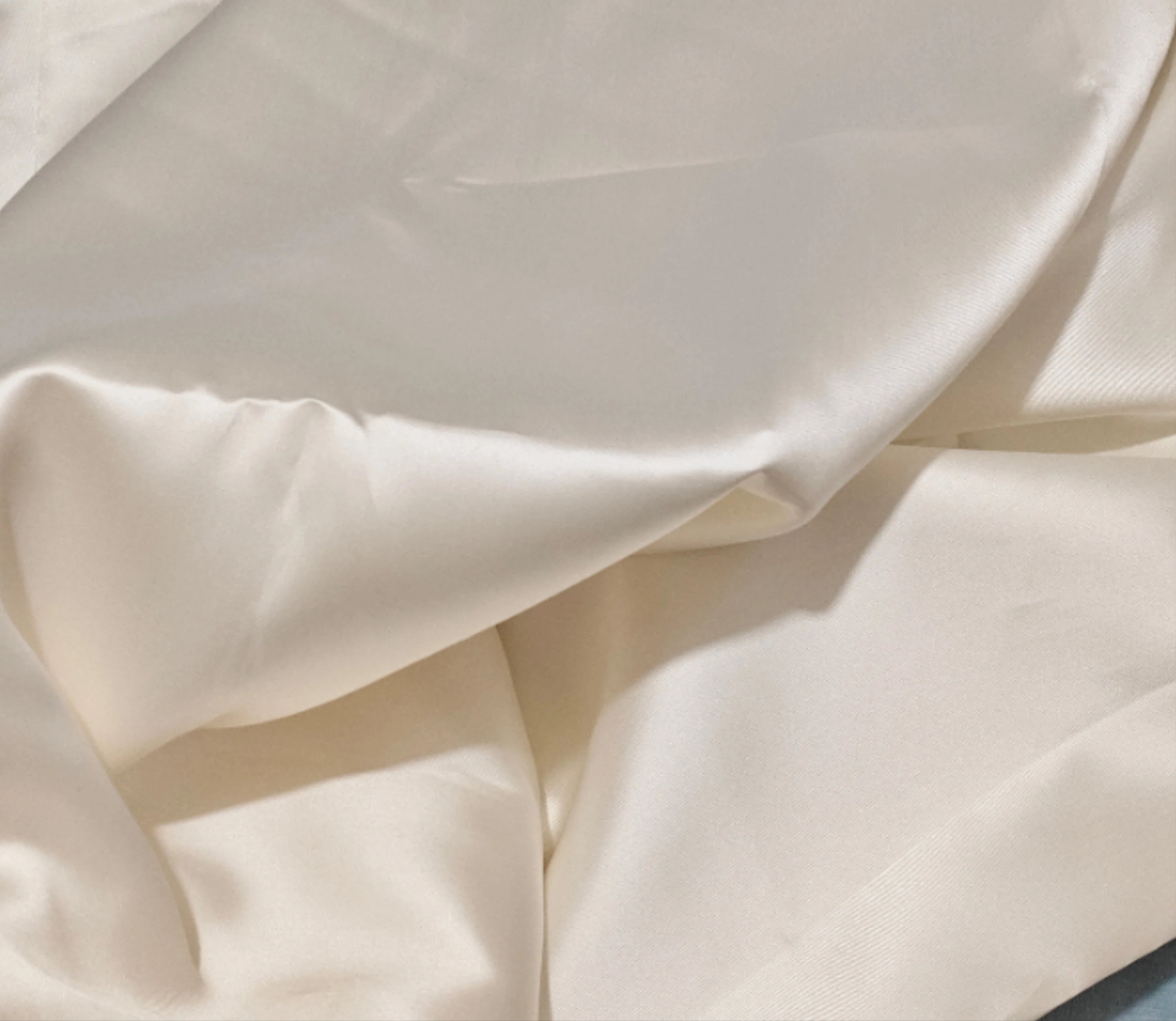 Tela de satén mikado rígido de lujo por yarda para vestido de novia, boda, traje, sarga de satén, tela de fiesta de noche, material de costura DIY