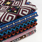 Cotton Linen Ethnic Style Fabric Decorative Material For DIY Tablecloth Curtain Sofa Pillowcase Home Textile Fabric