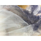 قماش شبكي مطبوع عالي الجودة بألوان متدرجة لخياطة فساتين السهرة وملابس الأطفال وتنورة منتفخة وقماش خفيف الوزن