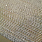 Customized White Small Pearl Hot Stamping Gold And Silver Color Diamond Mesh Wedding Dress Fashion Designer Lace Soft Fabric