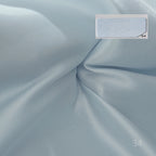 Tela de satén de sarga Mikado gris crujiente cosida para vestido de novia, vestido de fiesta, vestido de dama de honor, tela DIY hecha a mano