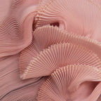 Accordion-Pleated Crystal Organza for Sculptural Dresses & Gowns — fabric photo 2