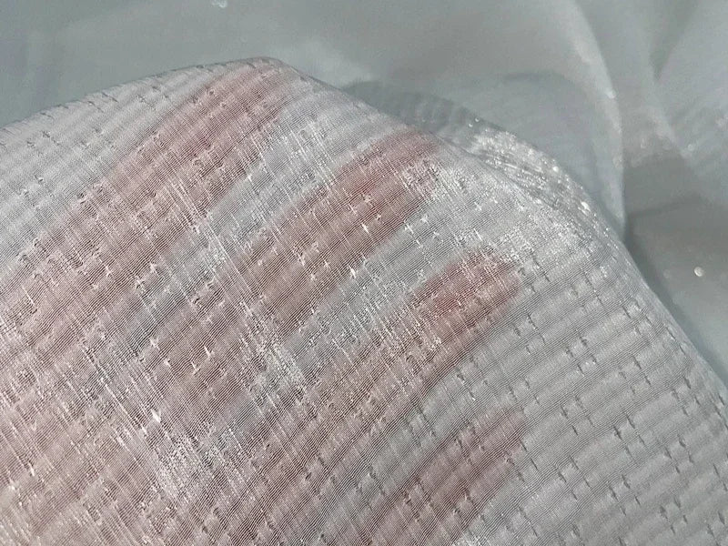 أقمشة الخياطة ملابس نسائية ملابس أطفال أورجانزا جاكار نجمة مجعدة قماش خفيف الوزن منسوجات كوتور