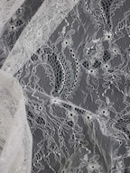 Tela de encaje hueco suave de 1,6 metros de ancho, accesorios hechos a mano para costura de ropa interior, tela decorativa.