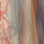 Soft Mesh Gold Powder Tulle - Evening Dress DIY Decoration Fabric