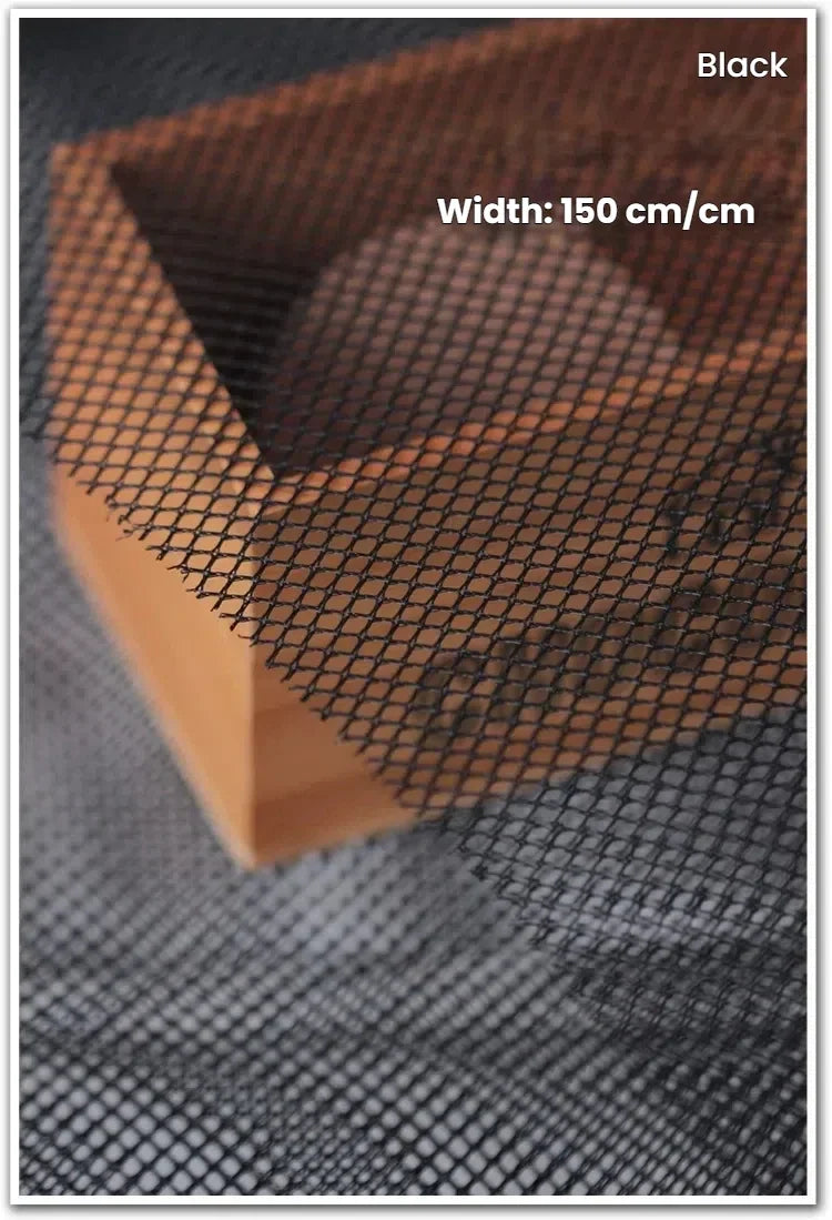 Single-color thickened mesh fabric polyester fabric sewn bags collage bags DIY handmade fabric