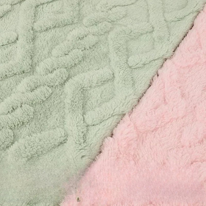 Stretchy Soft Cotton Fabric - Plush Home Wear Material 165cm