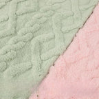 Stretchy Soft Cotton Fabric - Plush Home Wear Material 165cm