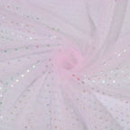 New Stamping Mesh Fabric Internet Celebrity Photo Background Mesh Decoration Dream Children Clothing Fabric Breathable And Soft