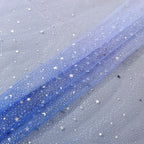Gradual Starry Sky net fabric suitable for weddings  princess fairy dresses children's clothing and custom flower packaging