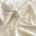 Diamond Gold Velvet Fabric - Elastic Soft Material 160cm