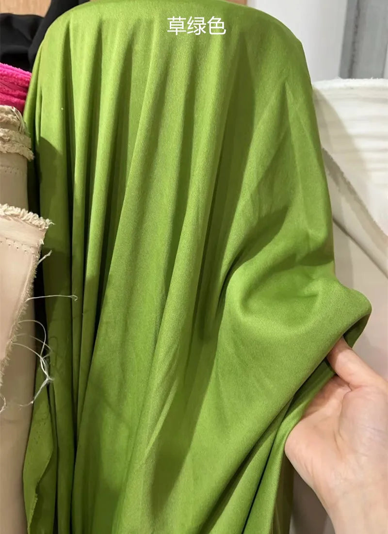 Orange Yellow Gold Coffee Milk Silk Stretch Fabric Roll Width 150cm for Wedding Home Decor Backdrop Drape Goblet Garment