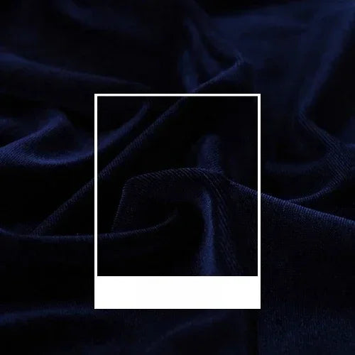 High Quality Velvet Solid Color Elastic Fabric - Luxurious Material 150cm