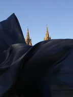 Soft and Shiny Metallic Cool Breeze Satin with Texture Suitable for Wedding Dresses Formal Gowns Designer Clothing Fabrics