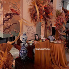 Orange Yellow Gold Coffee Milk Silk Stretch Fabric Roll Width 150cm for Wedding Home Decor Backdrop Drape Goblet Garment