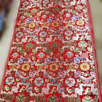 قماش جاكار لوتس السحابة الميمونة - نمط تقليدي 70 سم