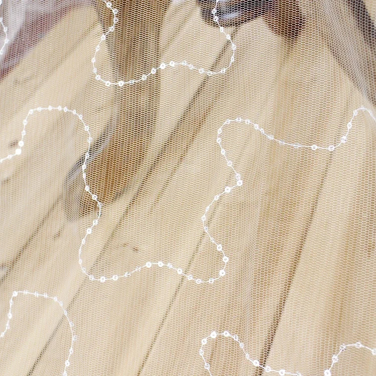 Vestido de novia, Material de bricolaje hecho a mano, Tela para vestido, Tela de cielo estrellado, Lentejuelas, Malla, Tela de encaje, Tela