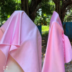 Red Glossy Satin - Luxurious for Wedding Dresses & Evening Gowns