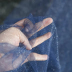 Shiny Silver Gold Spray Headscarf Fine Powder Mesh Fabric for Wedding Dress Photography Background Yarn