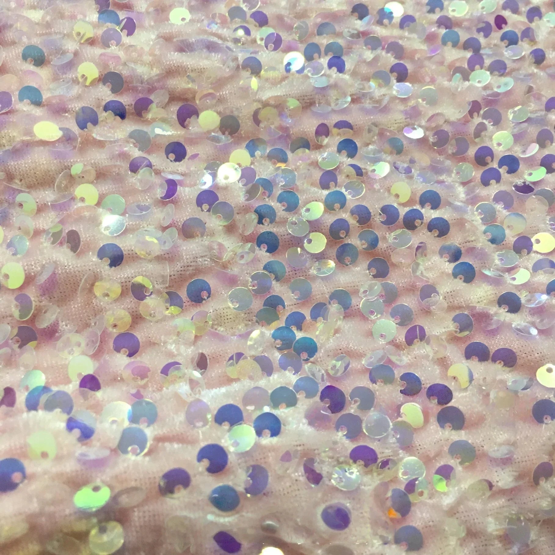 Tela de terciopelo de 32 colores, con lentejuelas de 3 mm, para vestidos de noche, trajes de escenario, manteles, sombreros y accesorios.