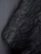 Palace Style Bright Silk Blended 3D Texture Relief Jacquard Fabric - Luxurious Material 137cm